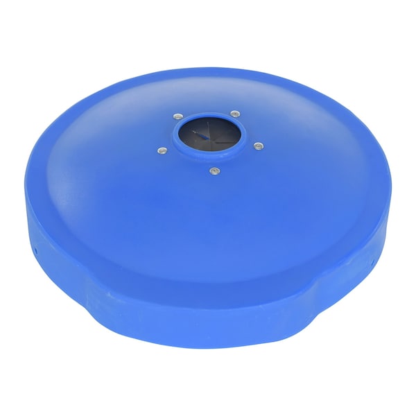 DRUM RECYCLING LID FLAPS 55 GAL BLUE UNIVERSAL